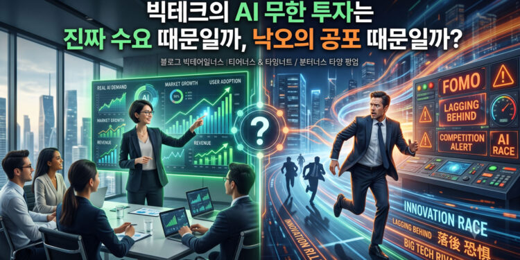 [AI 트렌드] 빅테크의 AI 무한 투자는 진짜 수요 때문일까, 낙오의 공포 때문일까?